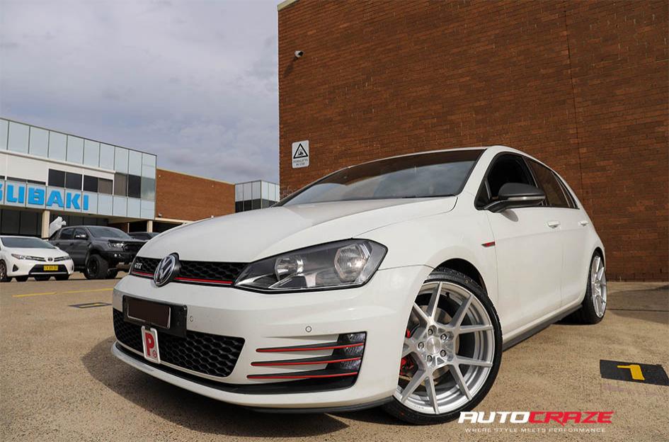 VOLKSWAGEN GOLF KPS BRUSHED WITH SILVER LIP